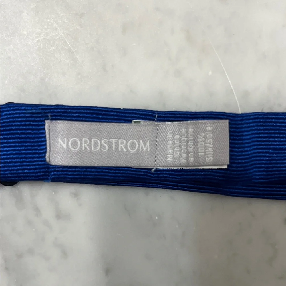 Nordstrom Royal Blue Bow Tie